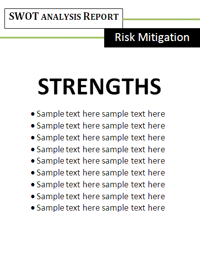 Analysis Report Template