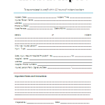 Incident Report Template