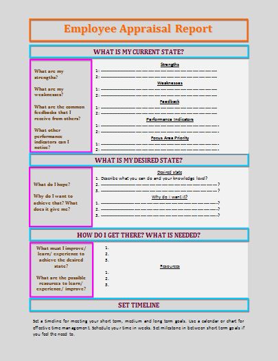 Appraisal Report Example