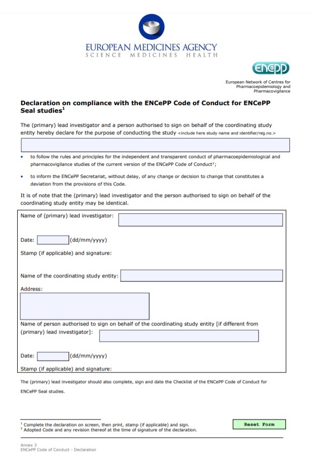 Blank Report Template